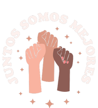 Juntos Somos Mejores Bilingual Spanish Teacher Melanin T-Shirt