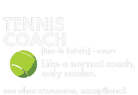 Funny Tennis Coach Definition Coaching Gift Sustainable Knit Beanie