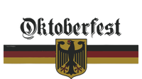 Oktoberfest Deutschland German Flag Coat Of Arm Banner Crest T-Shirt