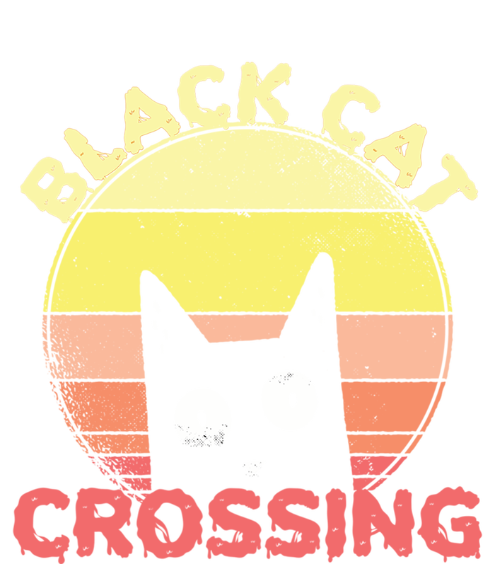 Black Cat Crossing Cute Cat Fan Halloween Gift Toddler Long Sleeve Shirt