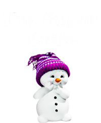 Im Snow Cute Snow Christmas Gifcute Gift Funny Gift Short Acrylic Beanie