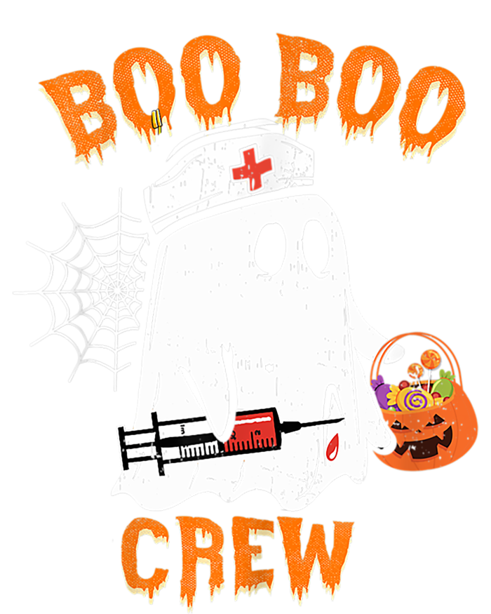 Boo Boo Crew Cute Nurse Halloween Costume Ghost Gift T-Shirt