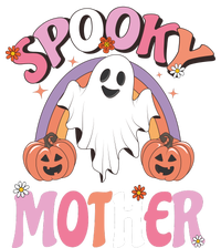 Family Retro Spook Mother Groovy Retro Halloween Ghost Costume Gift Pom Pom 12in Knit Beanie