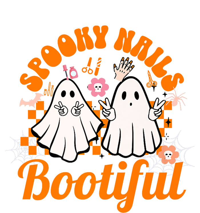 Spooky Nails Bootiful Halloween For Nail Techs Beauticians Premium Coaster