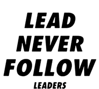 Lead Never Follow Button