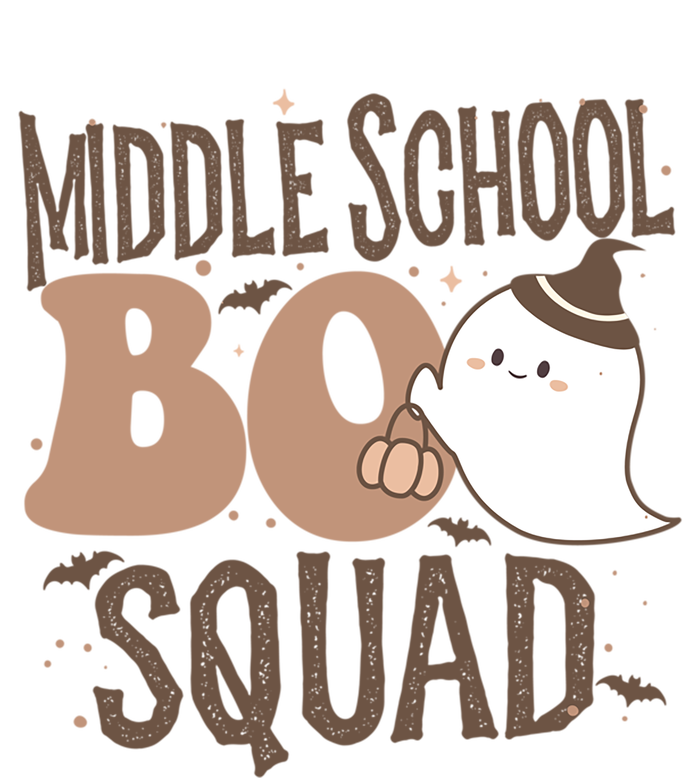 Funny Cute Halloween Middle School Boo Squad Costume Teacher Cool Gift Canvas