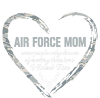 Air USAF Force Mom Woman Proud Mom Heart Button