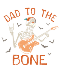 Dad To The Bone Funny Halloween Skeleton Guitar Lover Meaningful Gift T-Shirt