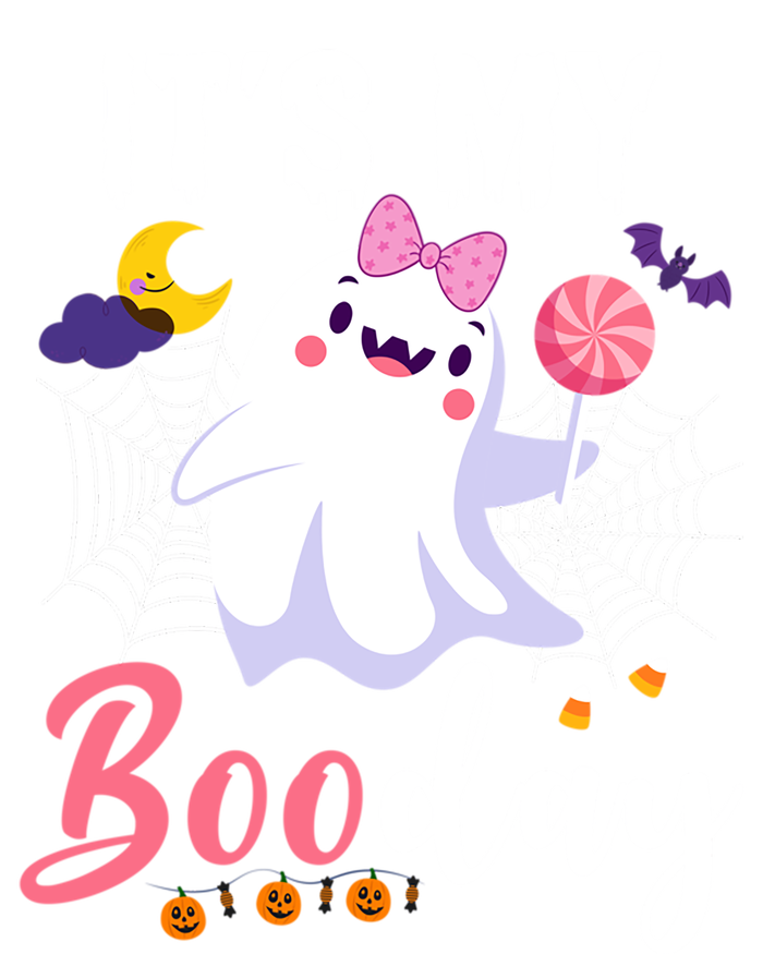 Funny Ghost Pink Bow Its My Boo Day Cute Birthday Halloween Cute Gift Kids T-Shirt