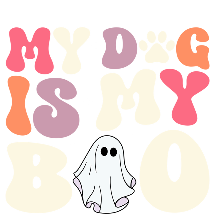 Funny Dog Lover Halloween Puppy Groovy My Dog Is My Boo Gift T-Shirt