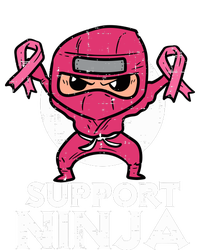 Support Ninja Pink Cute Breast Cancer Awareness Kids Sweatshirt