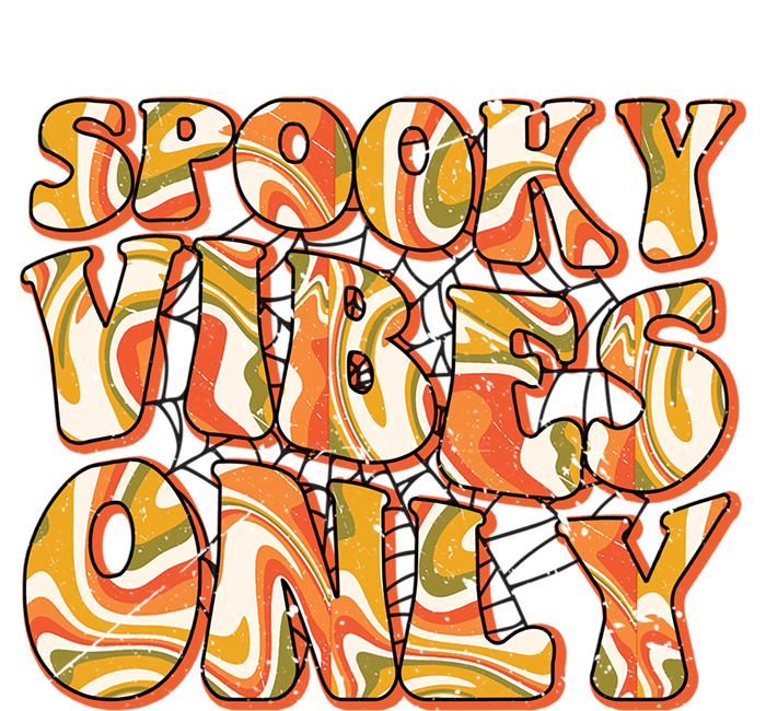 Groovy Spooky Vibes Only Retro Halloween Costume Gift T-Shirt