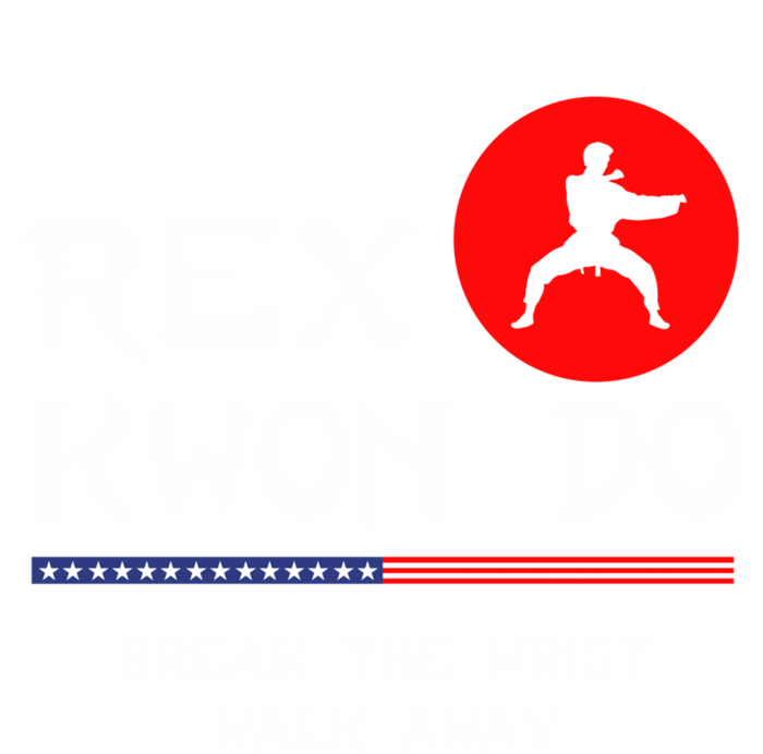 Break The Wrist Walk Away Rex Kwon Do Womens Cotton Relaxed Long Sleeve T-Shirt