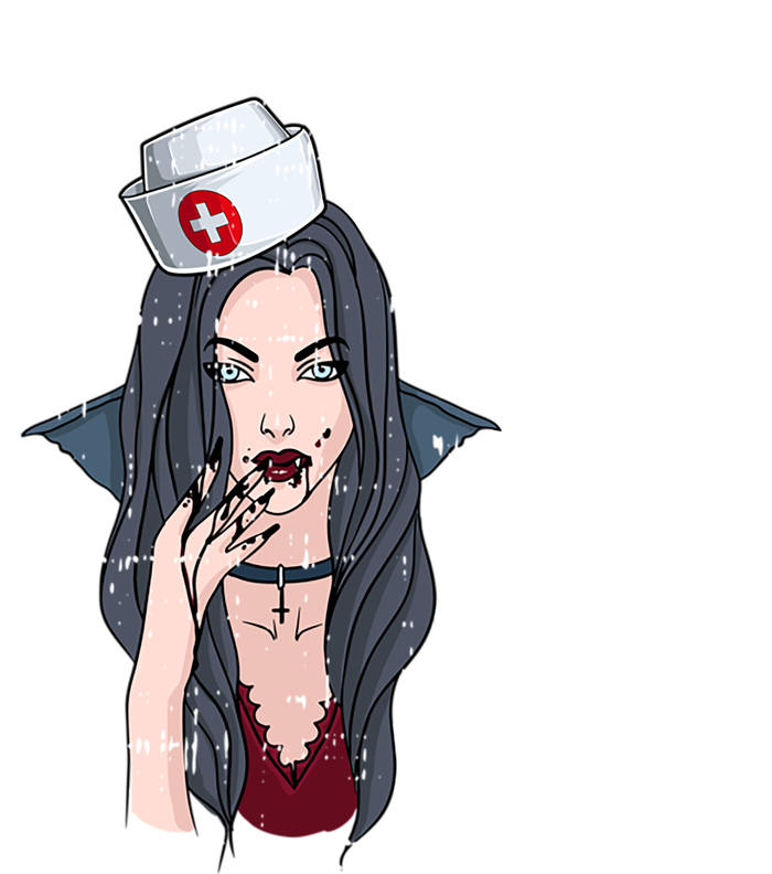 Nurse Vampire Caretaker Hospital Nursing Gift Magnet