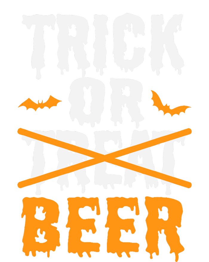 Trick Or Treat Funny Halloween Beer Drinking Toddler Hoodie