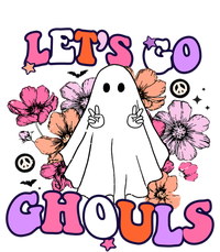 Lets Go Ghouls Funny Ghouls Hippie Costume Halloween Vibes Meaningful Gift Tote Bag