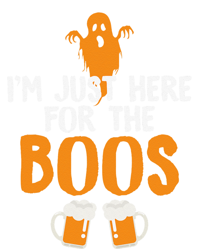 Im Just Here For The Boos Beer Funny Halloween Baby Bodysuit