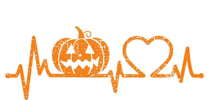 Halloween Heartbeat Pumpkin T-Shirt