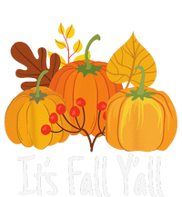 Its Fall Yall Lazy Halloween Costume Thanksgiving Pumpkin Women's Tri-Blend 3/4-Sleeve Raglan Shirt