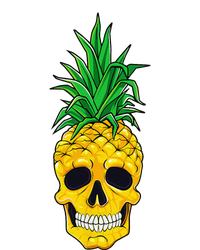 Hawaiian Pineapple Skull Summer Halloween Costume Goth T-Shirt