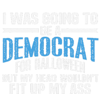 I Was Going To Be A Democrat For Halloween Political Women's Long Sleeve Flannel Pajama Set 