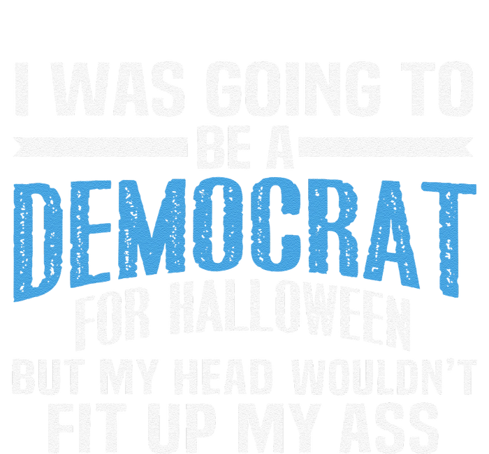 I Was Going To Be A Democrat For Halloween Political Women's Long Sleeve Flannel Pajama Set 