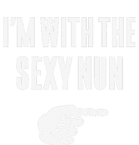 Im With The Sexy Nun Funny Halloween Couple Costume Gift T-Shirt