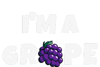 Im A Grape Halloween Grape Costume Pom Pom 12in Knit Beanie