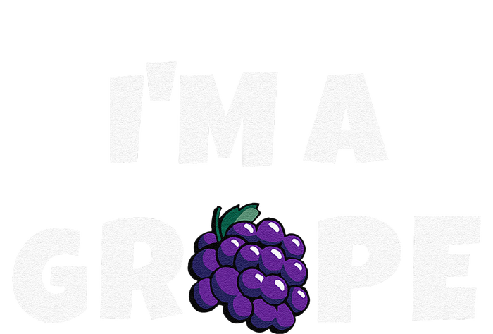 Im A Grape Halloween Grape Costume Pom Pom 12in Knit Beanie