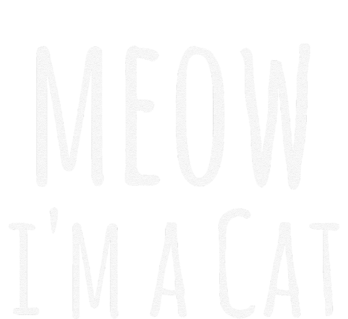 Meow Im A Cat Funny Cat Lover Lazy Halloween Costume Tank Top