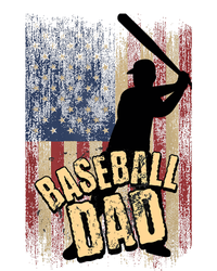 Vintage American Flag Baseball Dad Fathers Day Toddler Long Sleeve Shirt