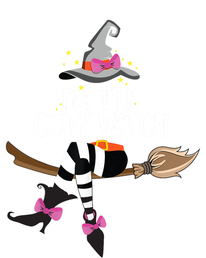 Im The Cute Witch Halloween Matching Group Costume Hoodie