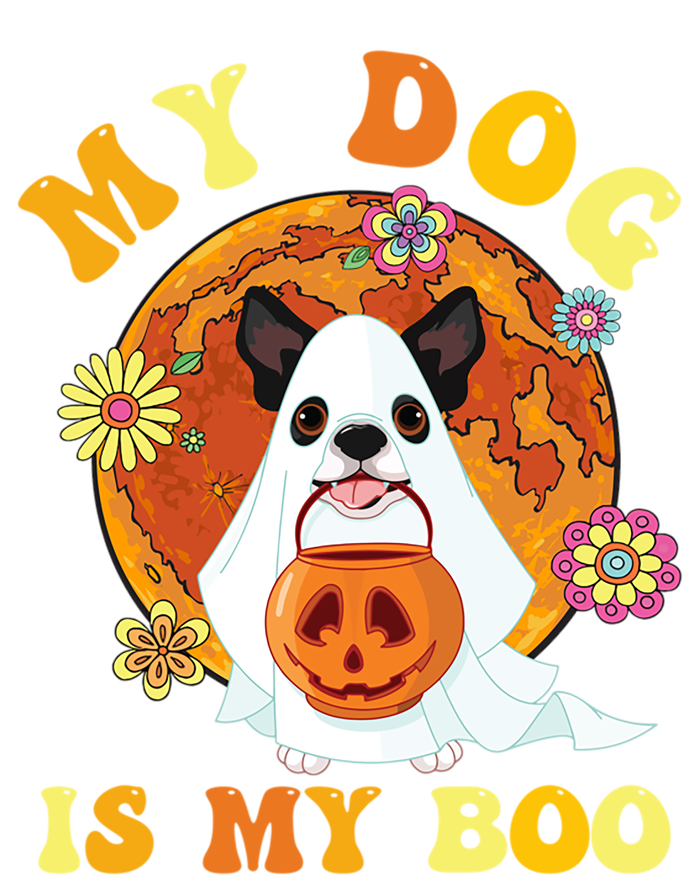 My Dog Is Boo Funny Dog Owner Boo Ghost Lover Halloween Gift Button