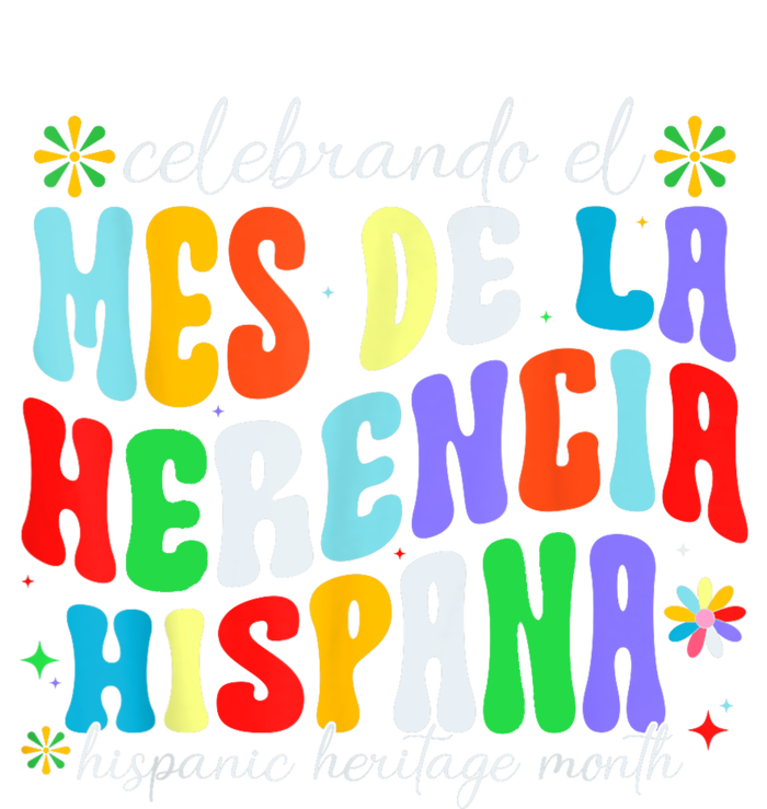 Groovy Hispanic Heritage Month Mes De La Herencia Hispana Poster