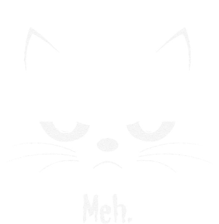 Sarcastic Funny Angry Cat MEH Halloween Costume Gift T-Shirt