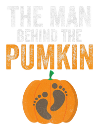 Pregnancy Halloween Man Behind The Pumpkin Costume Couples Valucap Bio-Washed Visor