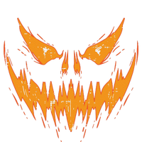 Scary Spooky Jack O Lantern Face Pumpkin Halloween Funny T-Shirt