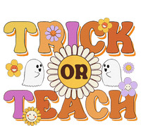 Retro Trick Or Teach Ghost Teacher Halloween Costume Funny Coaster