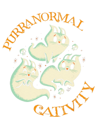 Purranormal Cativity Funny Halloween Costume Ghost Cats Gift T-Shirt