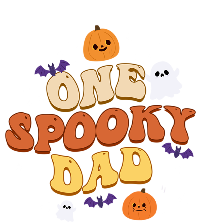 One Spooky Dad Boo Halloween Cute Family Matching Group Gift T-Shirt