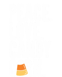 Peace Love Candy Corn Funny Halloween Cute Gift T-Shirt