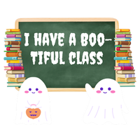 Halloween Teacher Cute Ghost I Have A BooTiful Class Gift Full-Length Apron With Pockets