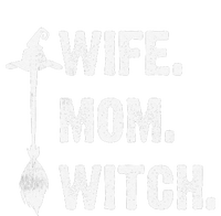 Wife Mom Witch Funny Halloween Funny Sarcasm Saying Sustainable Knit Beanie