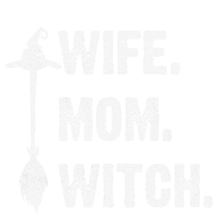 Wife Mom Witch Funny Halloween Funny Sarcasm Saying Sustainable Knit Beanie