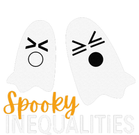 Spooky Inequalities Ghosts Halloween Math Teacher Cute T-Shirt