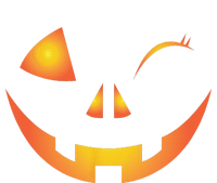 Wink Face Pumpkin Jack O Lantern Costume Cool Halloween Gift Toddler Sweatshirt