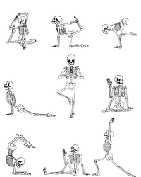 Yoga Skeleton For A Yoga Fan T-Shirt