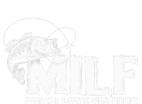 Funny MILF Man I Love Fishing Toddler Long Sleeve Shirt