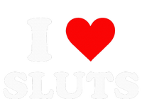 I Love Sluts I Heart Sluts Y.2.k 2000s Stripe Pom Pom Beanie