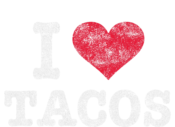 Trendy Vintage I Love Tacos Mousepad